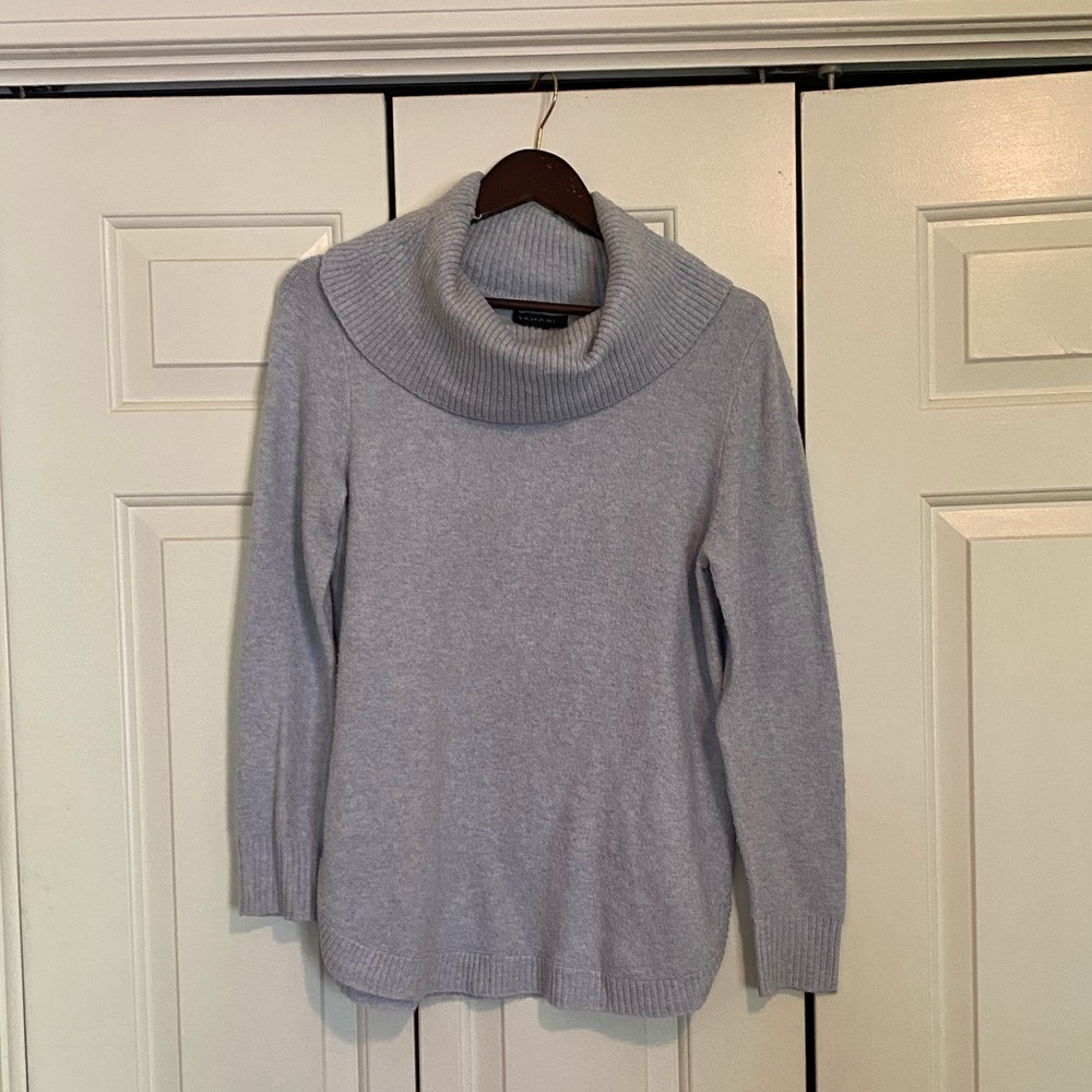 Purple turtle neck sweater